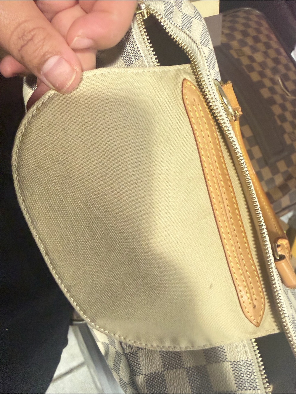 LOUIS VUITTON DAMIER AZUR SPEEDY 30 - AUTHENTIC W/COA BOX AND DUSTY. Giftable - Picture 13 of 15